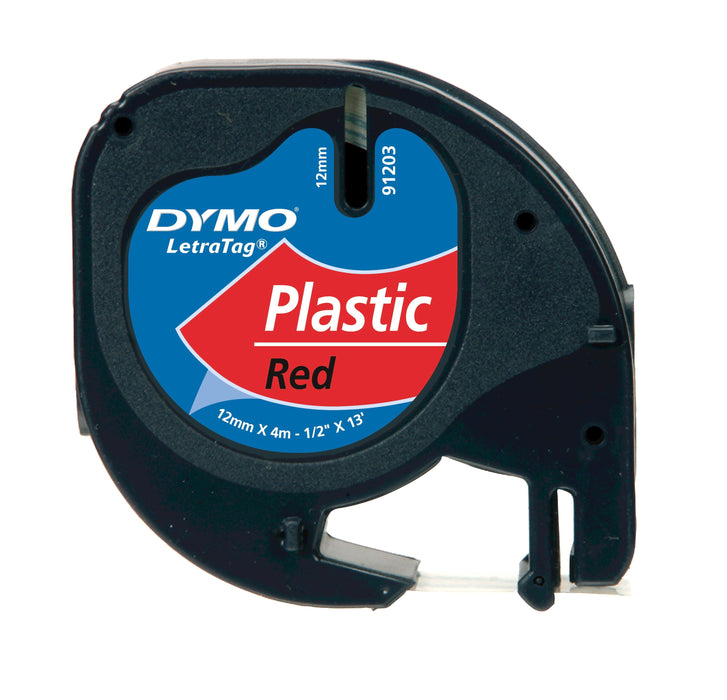 EAN 5411313912037 - DYMO S0721630 cinta para impresora de etiquetas Negro sobre rojo imagen 1