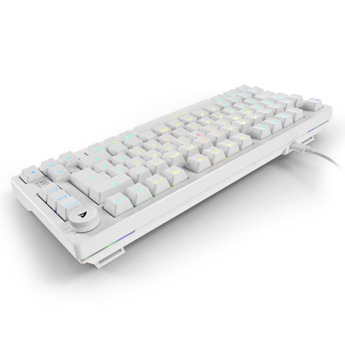 EAN 4044951041817 - Sharkoon SGK25 teclado Hogar USB QWERTZ Alemán Blanco imagen 5