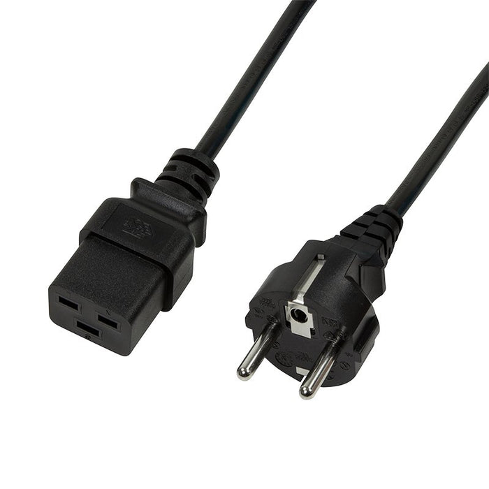 EAN 4052792051186 - LogiLink CP152 cable de transmisión Negro 1,8 m CEE7/7 IEC C19 imagen 1