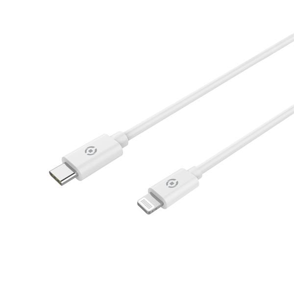 EAN 8021735749325 - Celly USBLIGHTTYPECWH cable de teléfono móvil Blanco 1 m USB C Lightning imagen 2