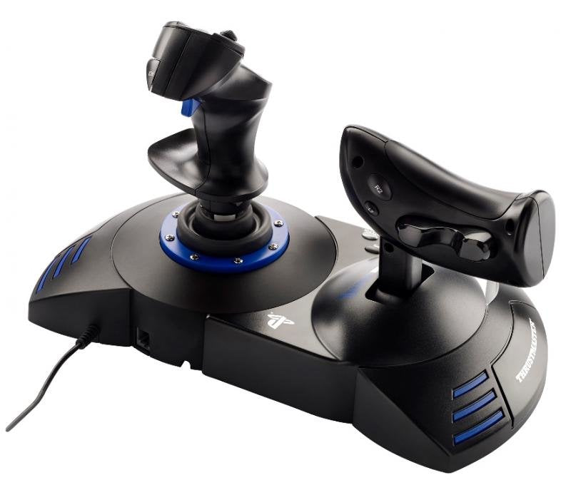 EAN 3362934110208 - Thrustmaster T.Flight Hotas 4 Negro, Azul USB 2.0 Palanca de mando Digital PC, PlayStation 4 imagen 4