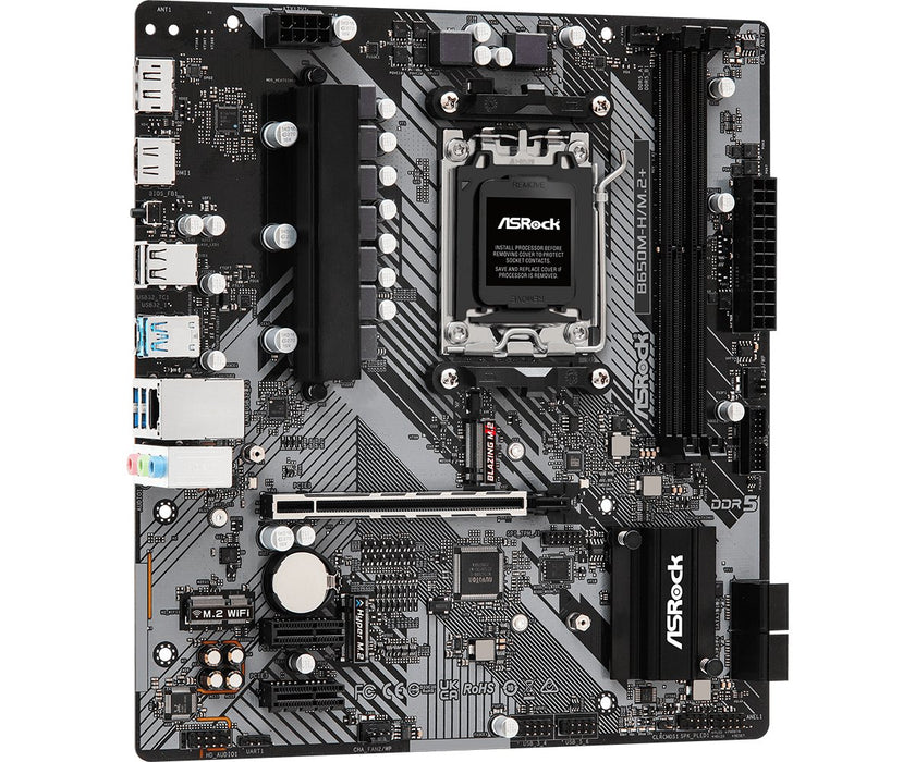 EAN 4710483943768 - Asrock B650M-H/M.2+ AMD B650 Zócalo AM5 micro ATX imagen 4