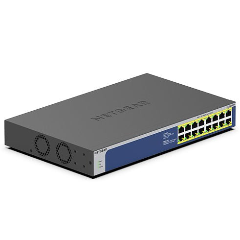 EAN 0606449149258 - NETGEAR GS516PP No administrado Gigabit Ethernet (10/100/1000) Energía sobre Ethernet (PoE) Azul, Gris imagen 3