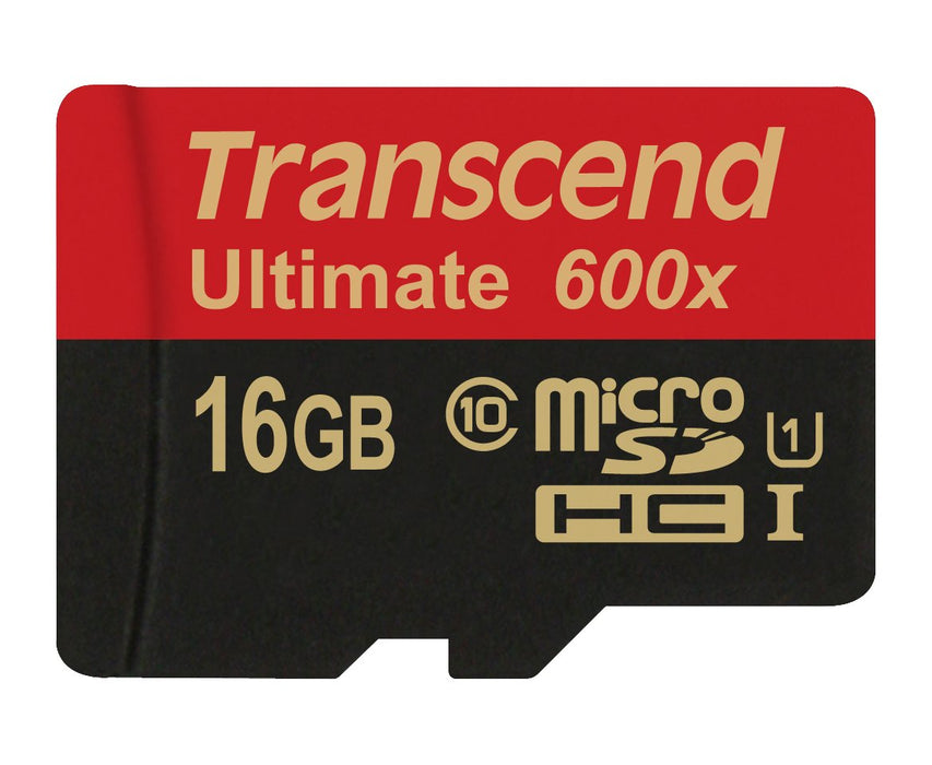 EAN 0760557825449 - Transcend 16GB microSDHC Class 10 UHS-I (Ultimate) MLC Clase 10 imagen 1
