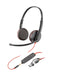 EAN 0197498433080 - HP Poly Blackwire 3225 Stereo USB-C Headset +3.5mm Plug +USB-C/A Adapter (Bulk) Alámbrico Diadema Oficina imagen 4