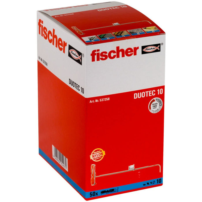EAN 4048962254075 - Fischer 537258 tornillo de anclaje y taco 50 pieza(s) Juego de enchufes de pared y tornillos 50 mm imagen 3