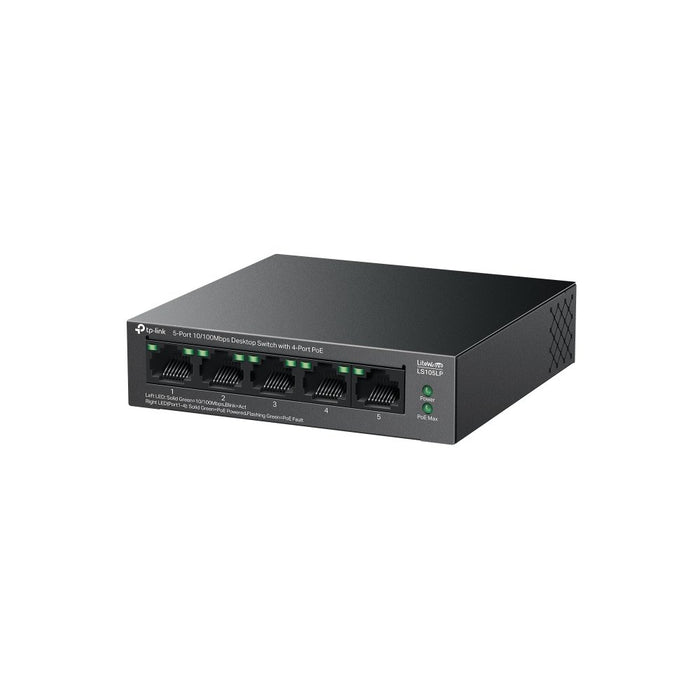 EAN 4895252504583 - TP-Link LiteWave LS105P No administrado Fast Ethernet (10/100) Energía sobre Ethernet (PoE) Negro imagen 3