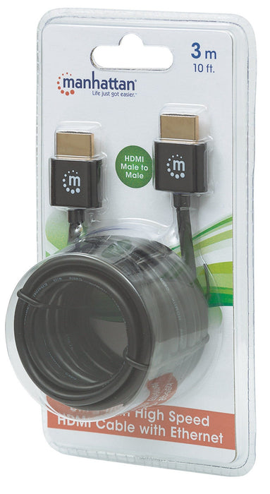 EAN 0766623394376 - Manhattan 394376 cable HDMI 3 m HDMI tipo A (Estándar) Negro imagen 5