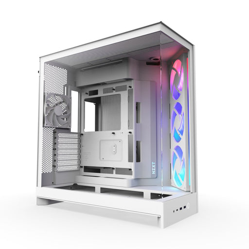 EAN 5056547207650 - NZXT H9 Flow RGB Midi Tower Blanco imagen 1