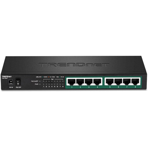 EAN 0710931162257 - Trendnet TPE-TG84 switch No administrado Gigabit Ethernet (10/100/1000) Energía sobre Ethernet (PoE) Negr imagen 2