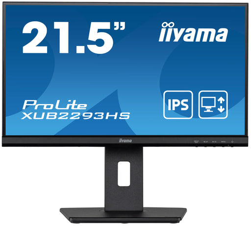 EAN 4948570124367 - iiyama ProLite XUB2293HS-B3 pantalla para PC 54,6 cm (21.5") 1920 x 1080 Pixeles Full HD LED Negro imagen 1