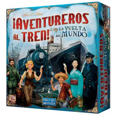 EAN 824968720820 - Asmodee DW720826 juego de tablero ¡Aventureros al Tren! La Vuelta al Mundo Juego de mesa Estrategia imagen 1