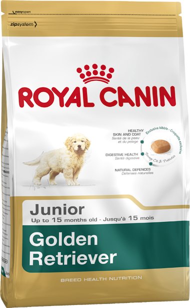EAN 3182550751261 - Royal Canin Golden Retriever Junior 12 kg Cachorro Aves imagen 1