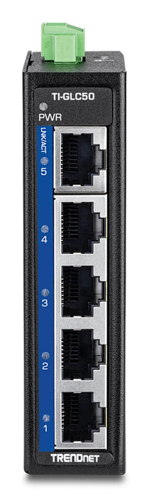 EAN 0710931162820 - Trendnet TI-GLC50 switch No administrado Gigabit Ethernet (10/100/1000) Negro imagen 2