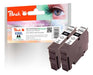EAN 7640169585173 - Peach 0F319659 cartucho de tinta 2 pieza(s) Negro imagen 1