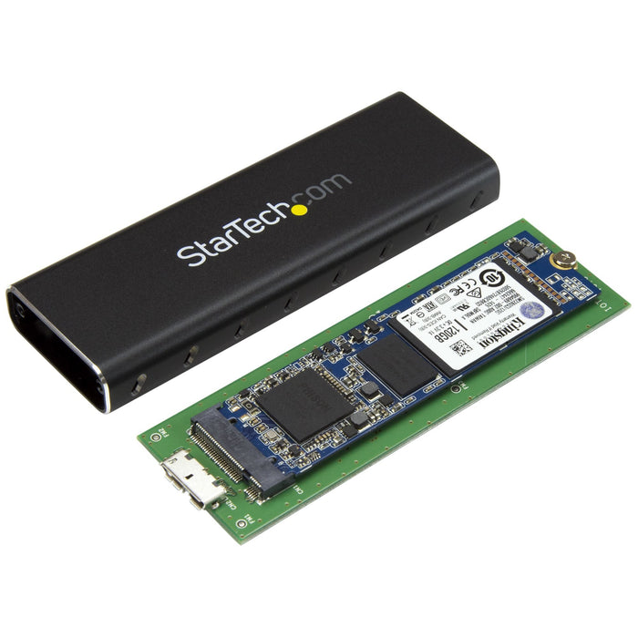 EAN 0065030859684 - StarTech.com SM2NGFFMBU33 caja para disco duro externo Caja externa para unidad de estado sólido (SSD) imagen 2