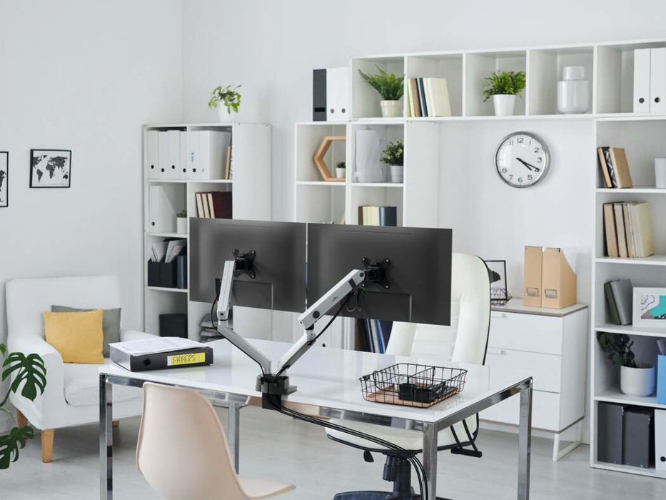 EAN 4005546735016 - Durable 509723 soporte para monitor 81,3 cm (32") Pared Plata imagen 3