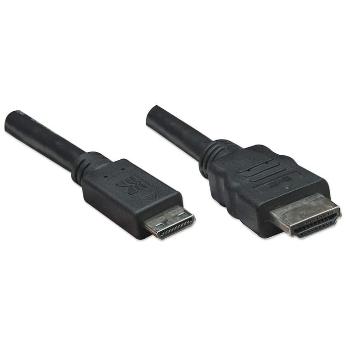 EAN 0766623304955 - Manhattan 304955 cable HDMI 1,8 m HDMI tipo A (Estándar) HDMI Type C (Mini) Negro imagen 2