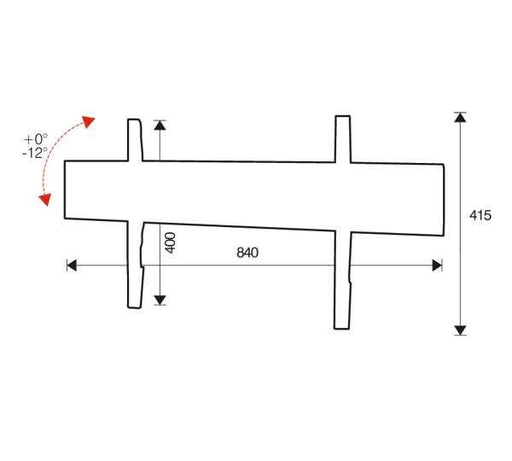EAN 8016677061291 - ITB OM06129 soporte para TV 2,03 m (80") Negro imagen 2