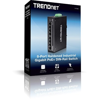 EAN 0710931160352 - Trendnet TI-PG80 switch No administrado L2 Gigabit Ethernet (10/100/1000) Energía sobre Ethernet (PoE) Ne imagen 4