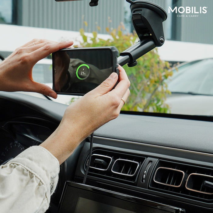 EAN 3700992536033 - Mobilis 020008 soporte Soporte activo para teléfono móvil Teléfono móvil/smartphone Negro imagen 2