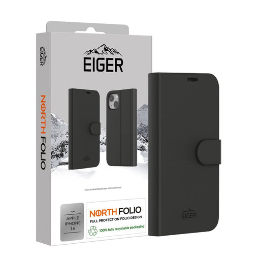 EAN 5055821777032 - EIGER EGCA00632 funda para teléfono móvil 15,5 cm (6.1") Funda cartera Negro imagen 2