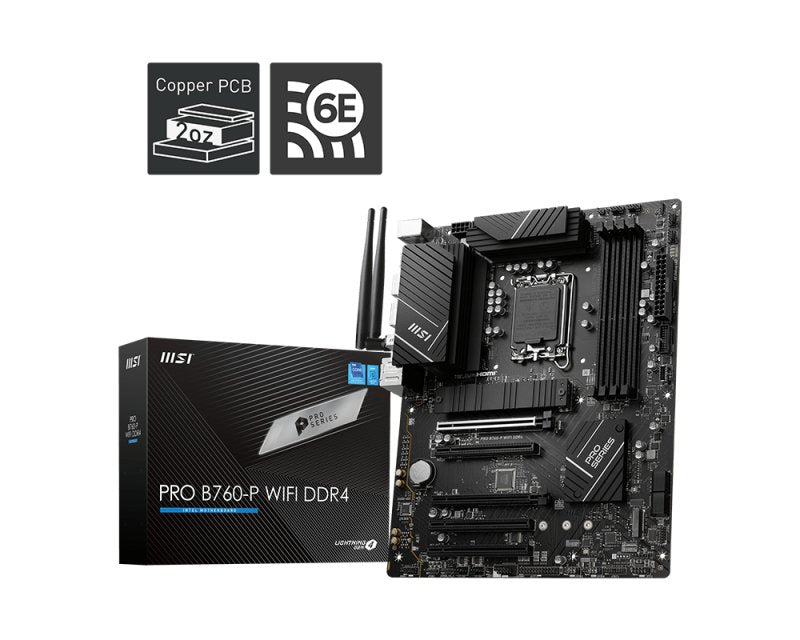 EAN 0824142306864 - MSI PRO B760-P Intel B760 LGA 1700 ATX imagen 1