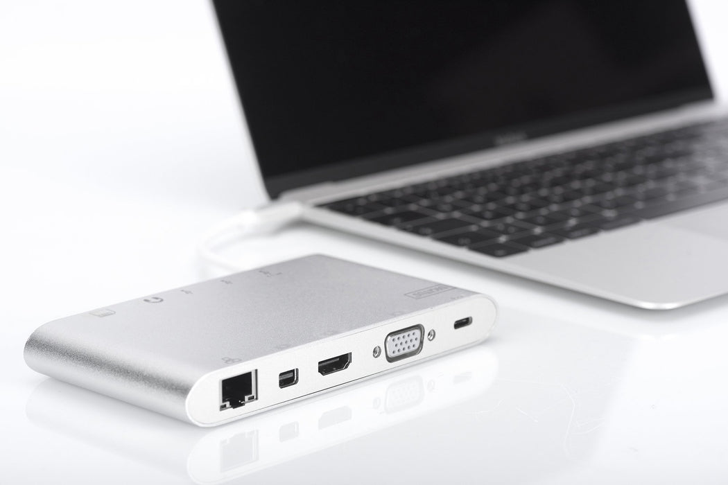 EAN 4016032424970 - Digitus DA-70861 estación dock para móvil Plata imagen 6