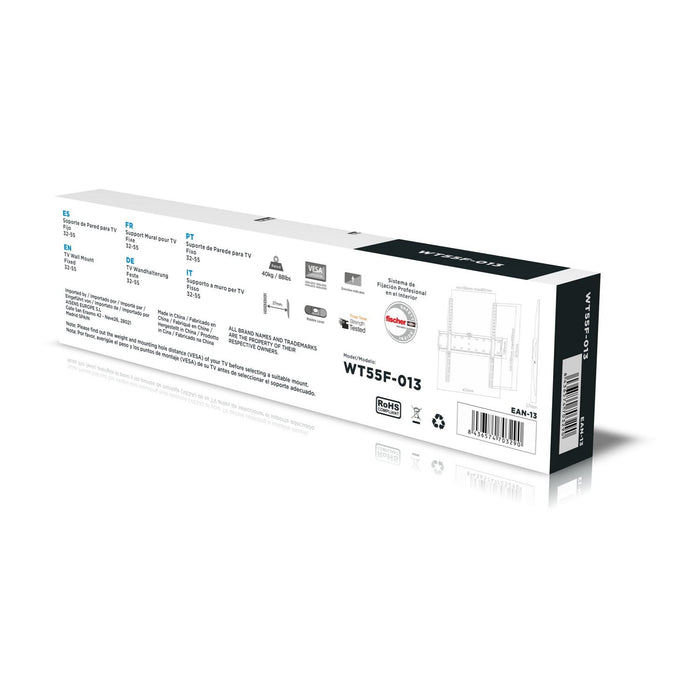 EAN 8436574703290 - AISENS WT55F-013 soporte para TV 139,7 cm (55") Negro imagen 5