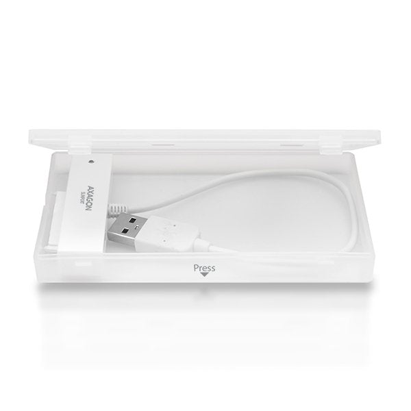 EAN 8595247902566 - Axagon ADSA-1S caja para disco duro externo Carcasa de disco duro/SSD Blanco 2.5" imagen 10
