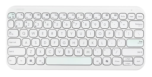 EAN 4711387823101 - ASUS Marshmallow Keyboard KW100 teclado Hogar Bluetooth QWERTZ Alemán Blanco imagen 1