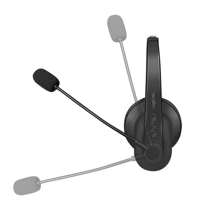 EAN 4052792064636 - LogiLink BT0059 auricular y casco Auriculares Inalámbrico Diadema Oficina/Centro de llamadas Bluetooth Ba imagen 3