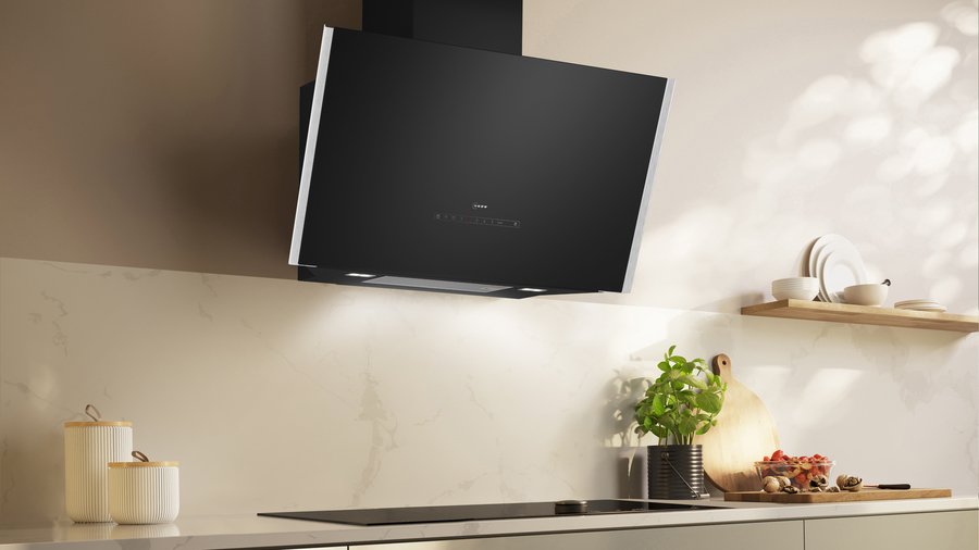 EAN 4242004269076 - Neff D98IPT2S0 campana De pared Negro A+ 441 m³/h imagen 2