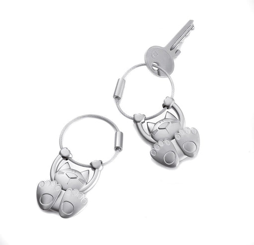 EAN 4024023117442 - TROIKA KR10-20/MA llavero y llavero tipo cartera Anilla de llavero Plata imagen 1