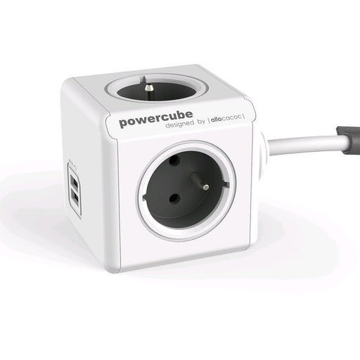 EAN 8718444082217 - Allocacoc PowerCube Extended USB E(FR), 1.5m base múltiple 1,5 m 4 salidas AC imagen 1