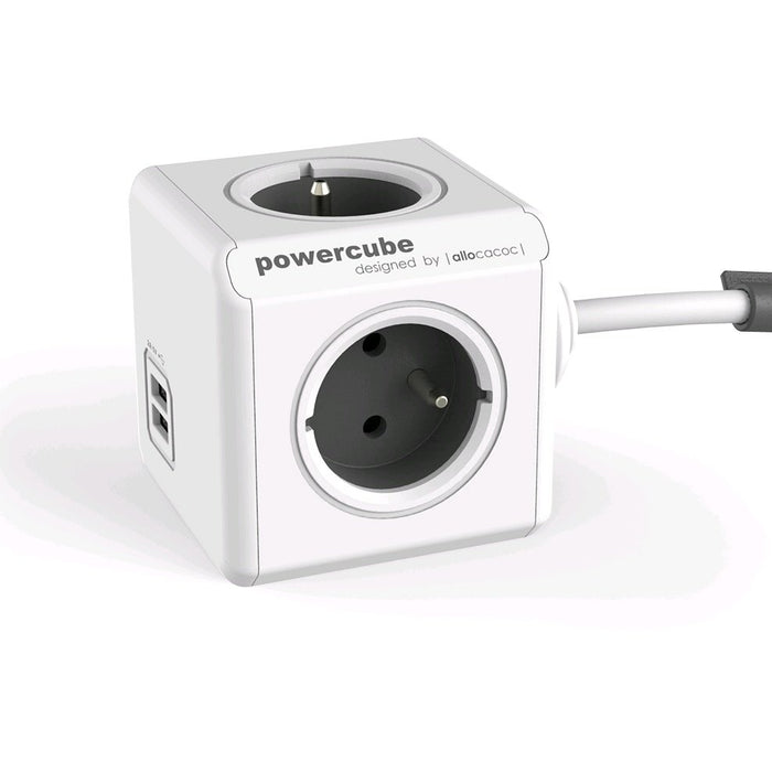EAN 8718444082217 - Allocacoc PowerCube Extended USB E(FR), 1.5m base múltiple 1,5 m 4 salidas AC imagen 1