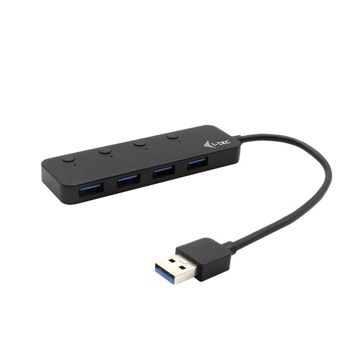 EAN 8595611703881 - i-tec U3CHARGEHUB4 hub de interfaz USB 3.2 Gen 1 (3.1 Gen 1) Type-A 5 Mbit/s Negro imagen 1