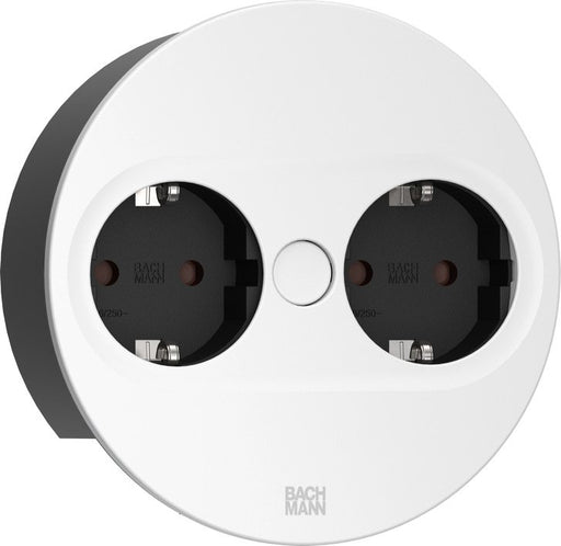 EAN 4057298129018 - Bachmann 946.200 toma de corriente 2 x Type F Acero inoxidable imagen 1