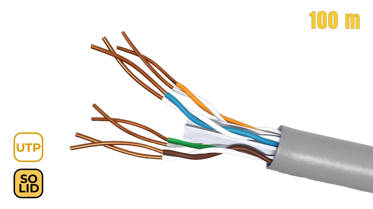 EAN 5605922050895 - Phasak PHR 6100 cable de red Gris Cat6 U/UTP (UTP) imagen 2