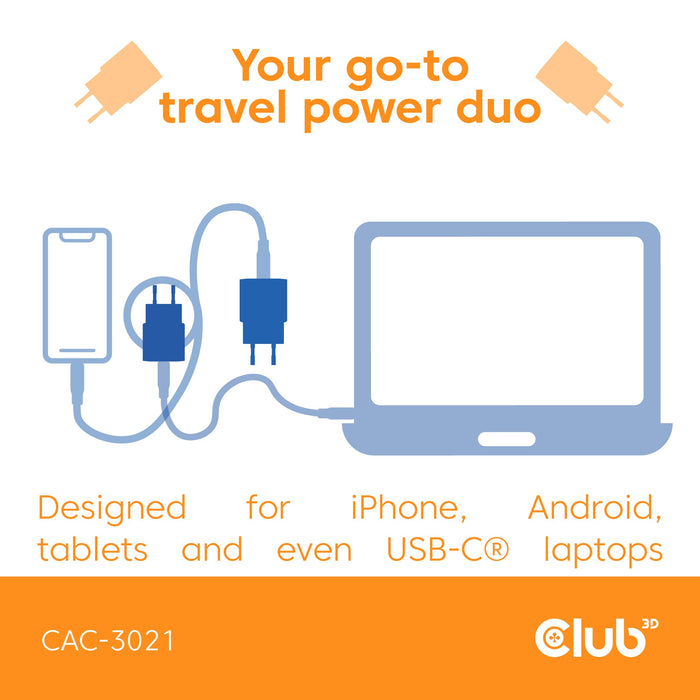 EAN 8719214473402 - CLUB3D CAC-3021 unidad de fuente de alimentación 30 W imagen 4