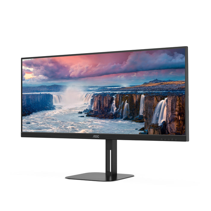 EAN 4038986110617 - AOC V5 U34V5C/BK pantalla para PC 86,4 cm (34") 3440 x 1440 Pixeles UltraWide Quad HD LCD Negro imagen 3