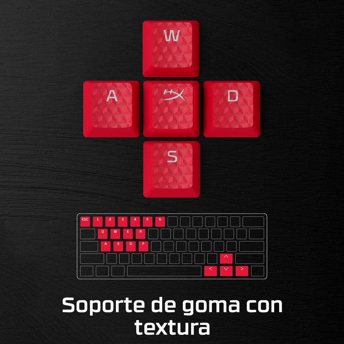 EAN 0196188737347 - HyperX Rubber Keycaps - Gaming Accessory Kit - Blue (US Layout) Tecla imagen 8