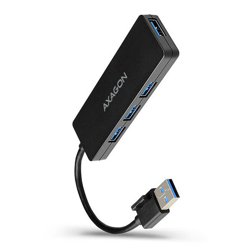 EAN 8595247904362 - Axagon HUE-G1A hub de interfaz USB 3.2 Gen 1 (3.1 Gen 1) Type-A 5000 Mbit/s Negro imagen 1