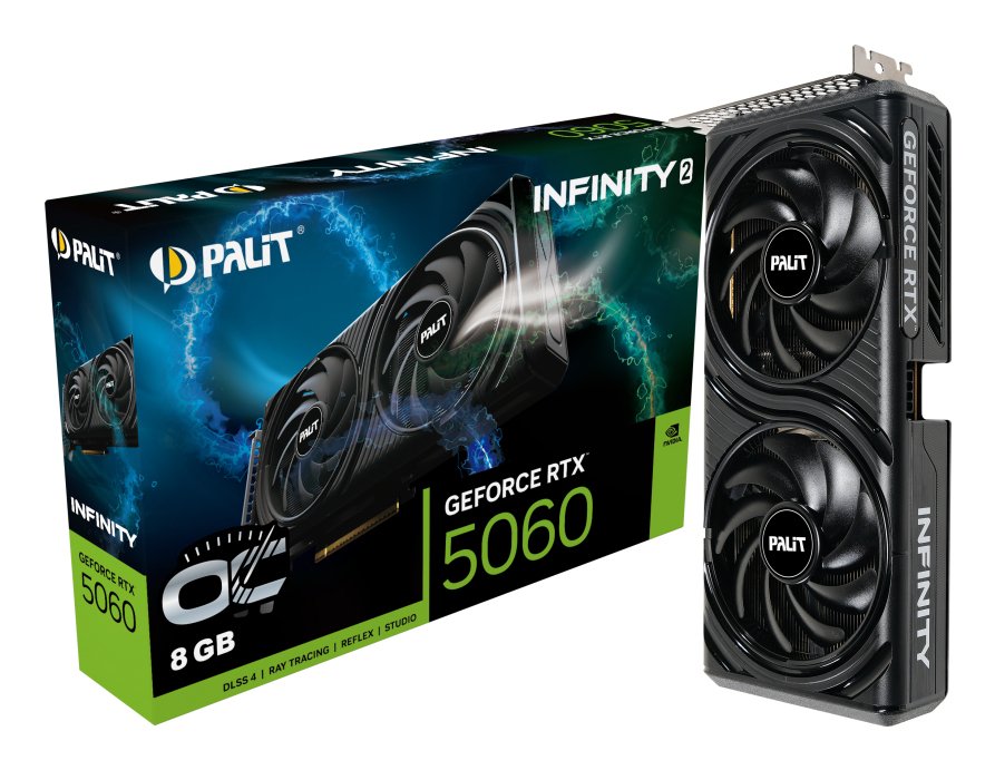 EAN 4710562245684 - Palit GeForce RTX 5060 Infinity 2 OC NVIDIA 8 GB GDDR7 imagen 10