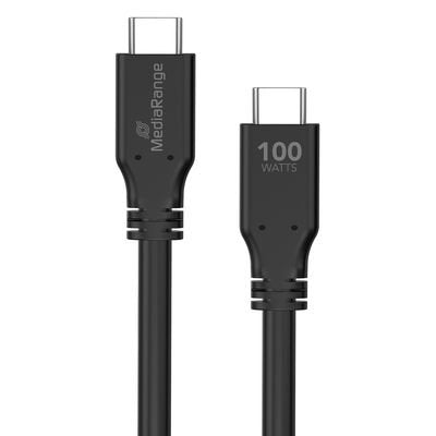 EAN 4260664876120 - MediaRange MRCS218 cable USB USB 3.2 Gen 1 (3.1 Gen 1) 3 m USB C Negro imagen 4