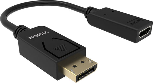 EAN 4979292000004 - Vision TC-DPHDMI/BL adaptador de cable de vídeo HDMI tipo A (Estándar) DisplayPort Negro imagen 2