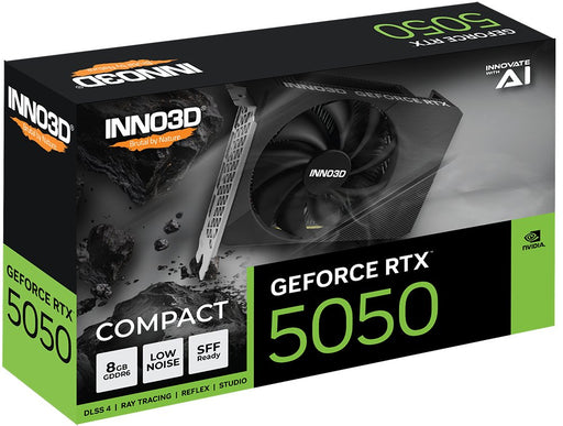 EAN 8886307701763 - INNO3D GeForce RTX 5050 COMPACT NVIDIA 8 GB GDDR6 imagen 2