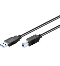 EAN 4040849957222 - Goobay 0.5m USB 3.0 A/B cable USB USB 3.2 Gen 1 (3.1 Gen 1) 0,5 m USB A USB B Negro imagen 1