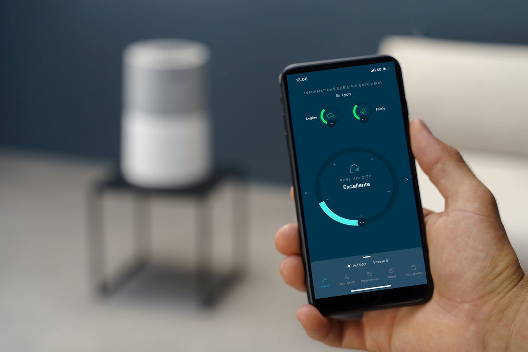 EAN 3121040087299 - Rowenta Pure Air City PU2840 20 m² 32 dB 23 W Blanco, Gris imagen 4