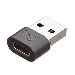 EAN 97855163028 - Logitech 989-000982 cambiador de género para cable USB C USB A Grafito imagen 1